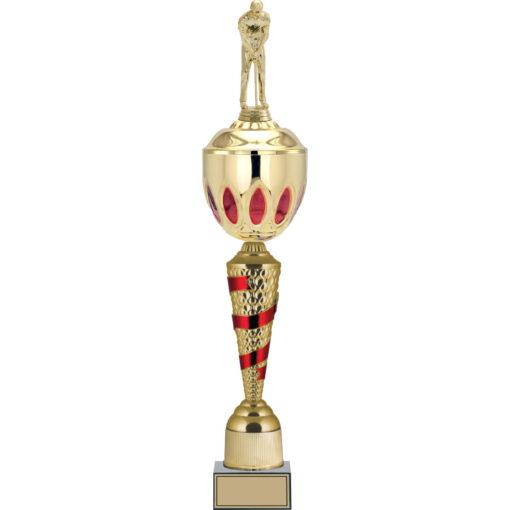 Özel logo baskılı golf figürlü kupa, farklı boyutlarda (57, 61, 66 cm) kurumsal hediye