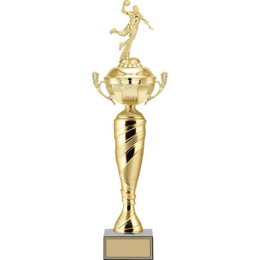 Hentbol figürlü kupa 56 cm ödül tasarımı