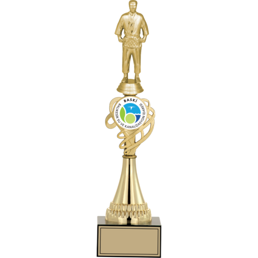 Judo / Karate Figürlü Kupalar 39, 37, 35 cm | FG-034 - 39