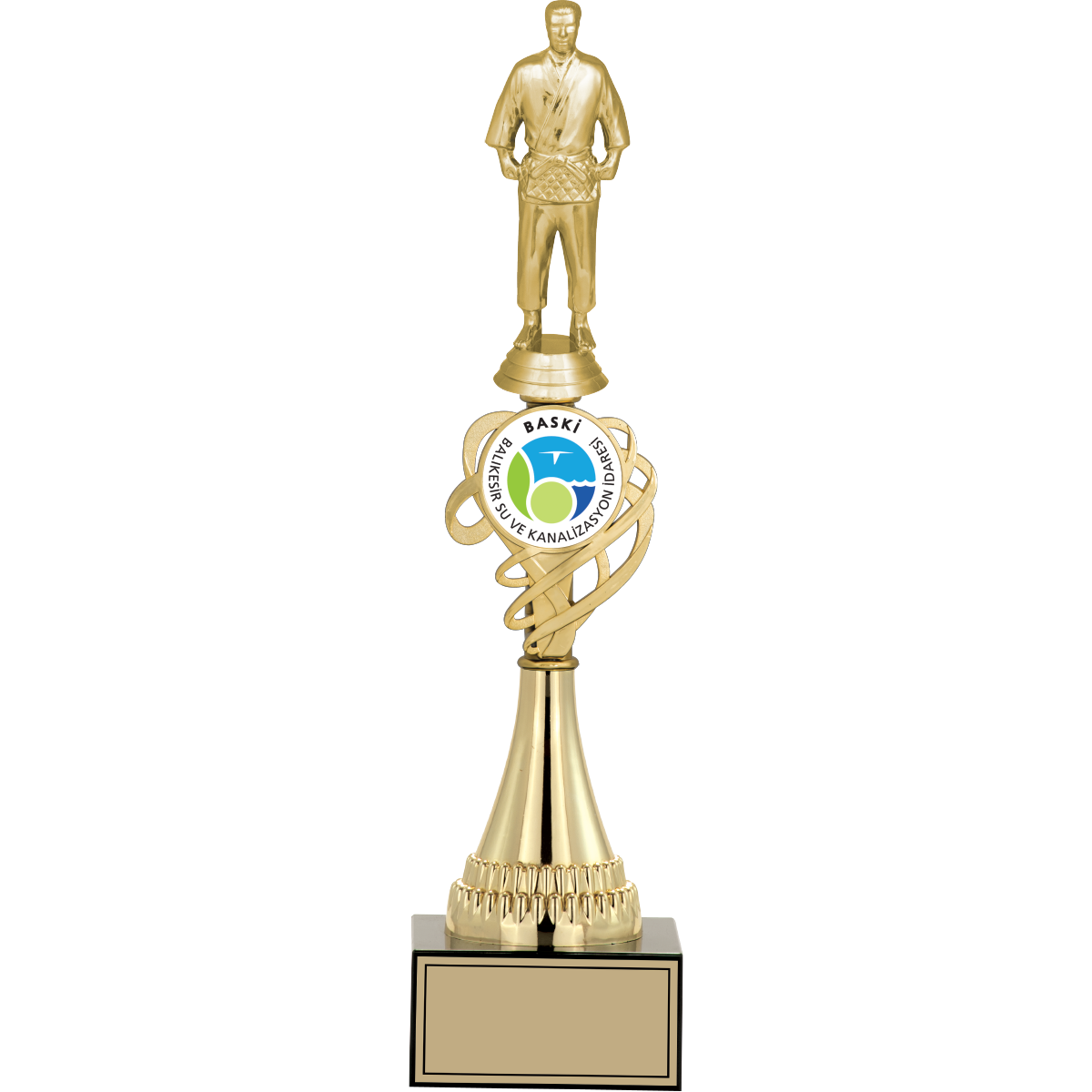 Judo / Karate Figürlü Kupalar 39, 37, 35 cm | FG-034 - 39