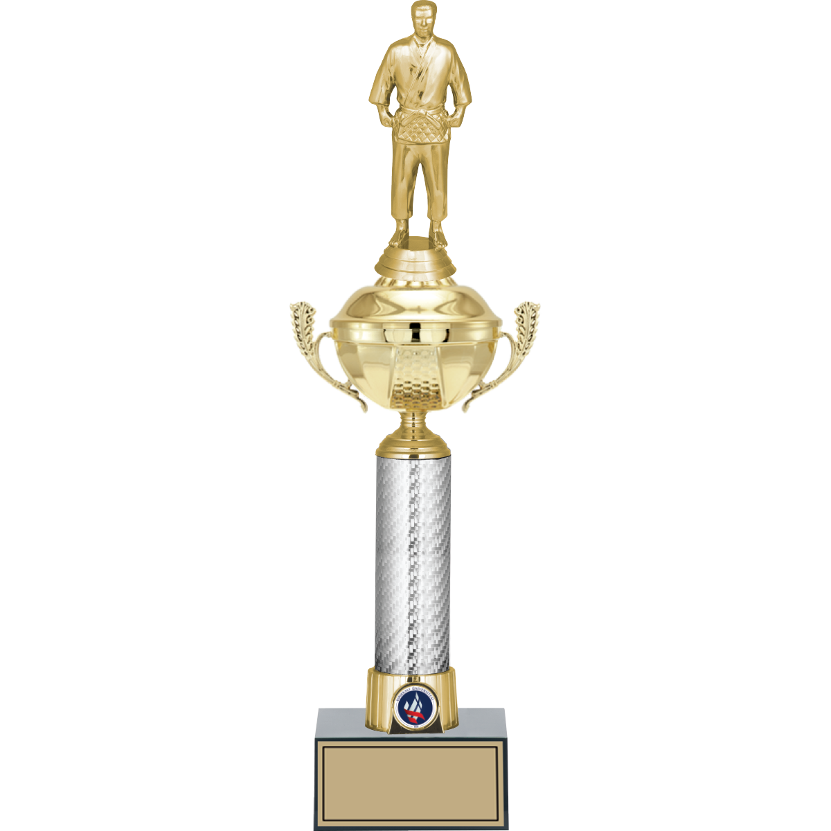 Judo / Karate Figürlü Kupalar 46, 44, 41 cm | FG-058 - 46