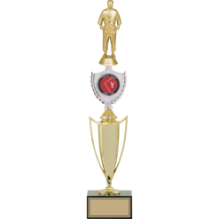 Judo / Karate Figürlü Kupalar 48, 46, 43 cm | Fg-042