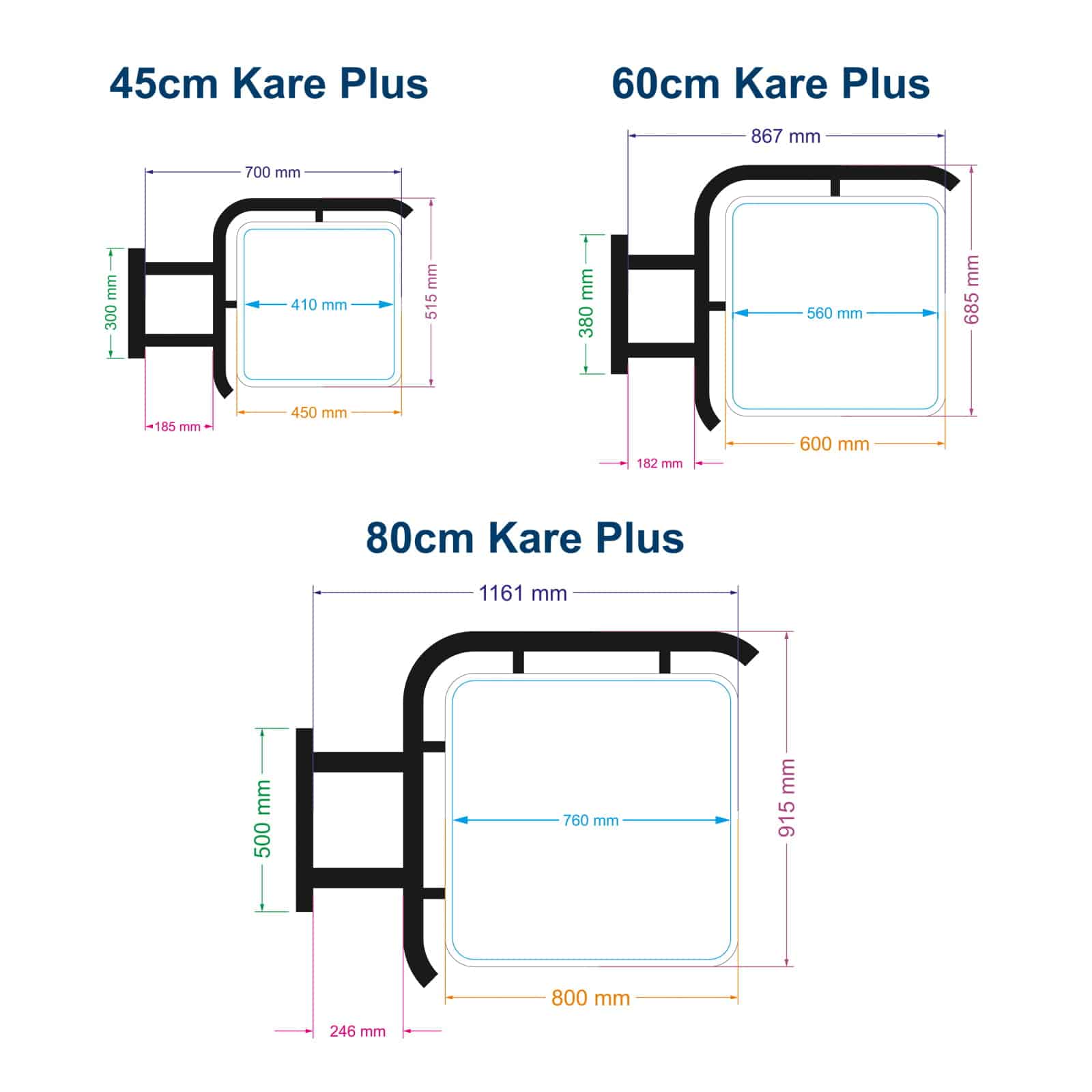 Kare Plus Ayaklı Fener Tabela