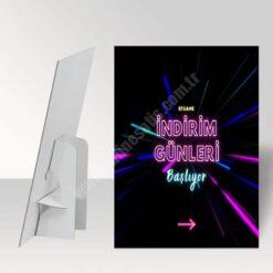 Karton Ayaklı Poster Panolar