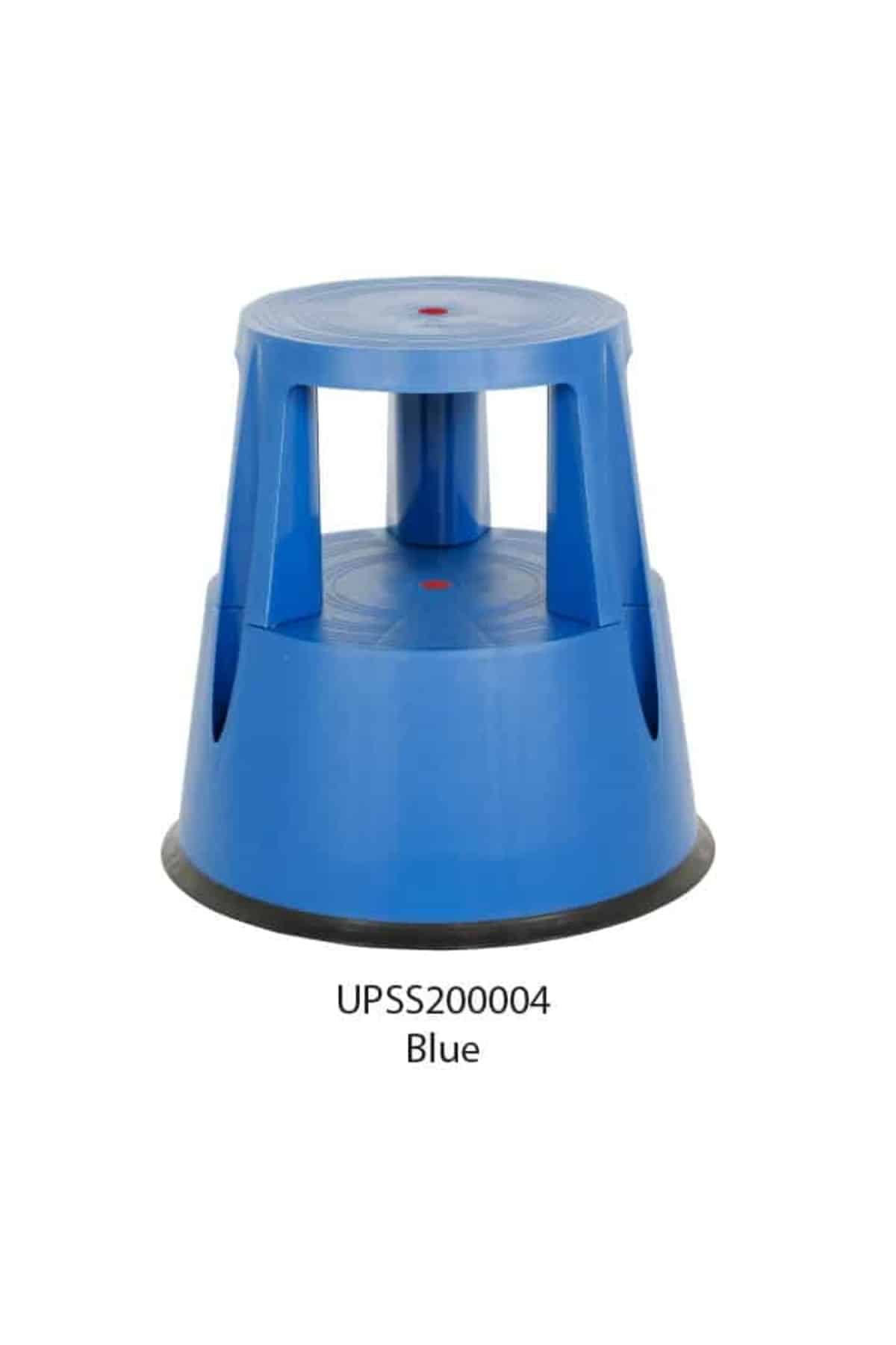 Kaymaz Tabure Tekerlekli Basamaklı Mavi