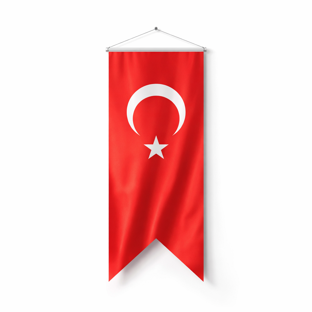 Kırlangıç Türk Bayrağı | Saten Kumaş, Farklı Ölçü Seçenekleri 1 Kırlangıç Türk Bayrağı | Saten Kumaş, Farklı Ölçü Seçenekleri