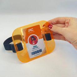 Kol Bandı Kimlik Kartı Tutucu Ayarlanabilir