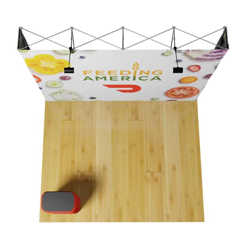 Kumaş Örümcek Stand 1 Panel (75x225cm) 9 Kumaş Örümcek Stand 3 Panel (225x225cm)