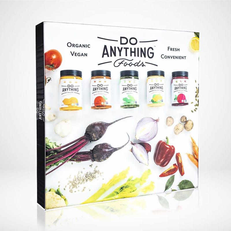 Kumaş Örümcek Stand 1 Panel (75x225cm) 11 Kumaş Örümcek Stand 3 Panel (225x225cm)