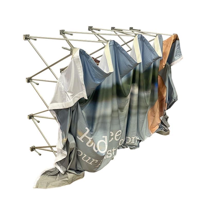 Kumaş Örümcek Stand 1 Panel (75x225cm) 18 Kumaş Örümcek Stand 6 Panel (450x225cm)