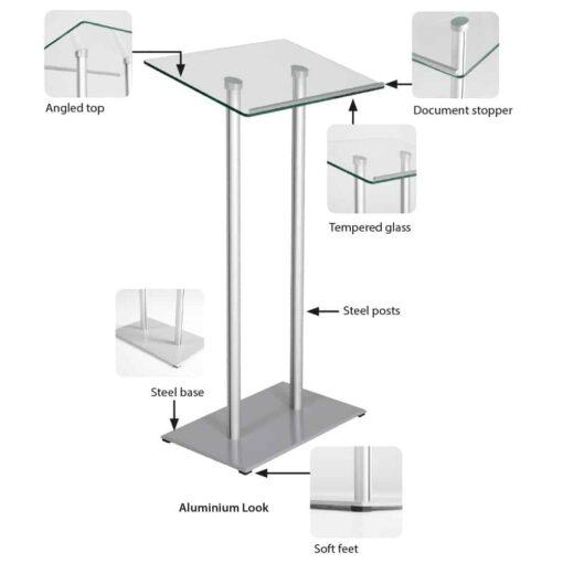 Temperli Cam Podyum 40x60cm