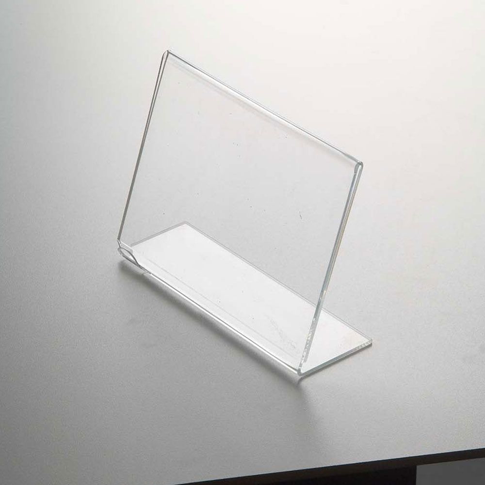 L Tipi Pleksi Föylük/Etiketlik Yatay A6 (15x10cm)