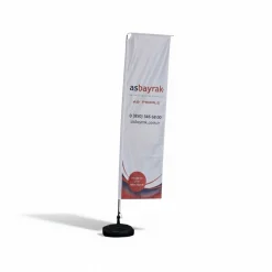 L Tipi Yelken Bayrak 75×250 cm