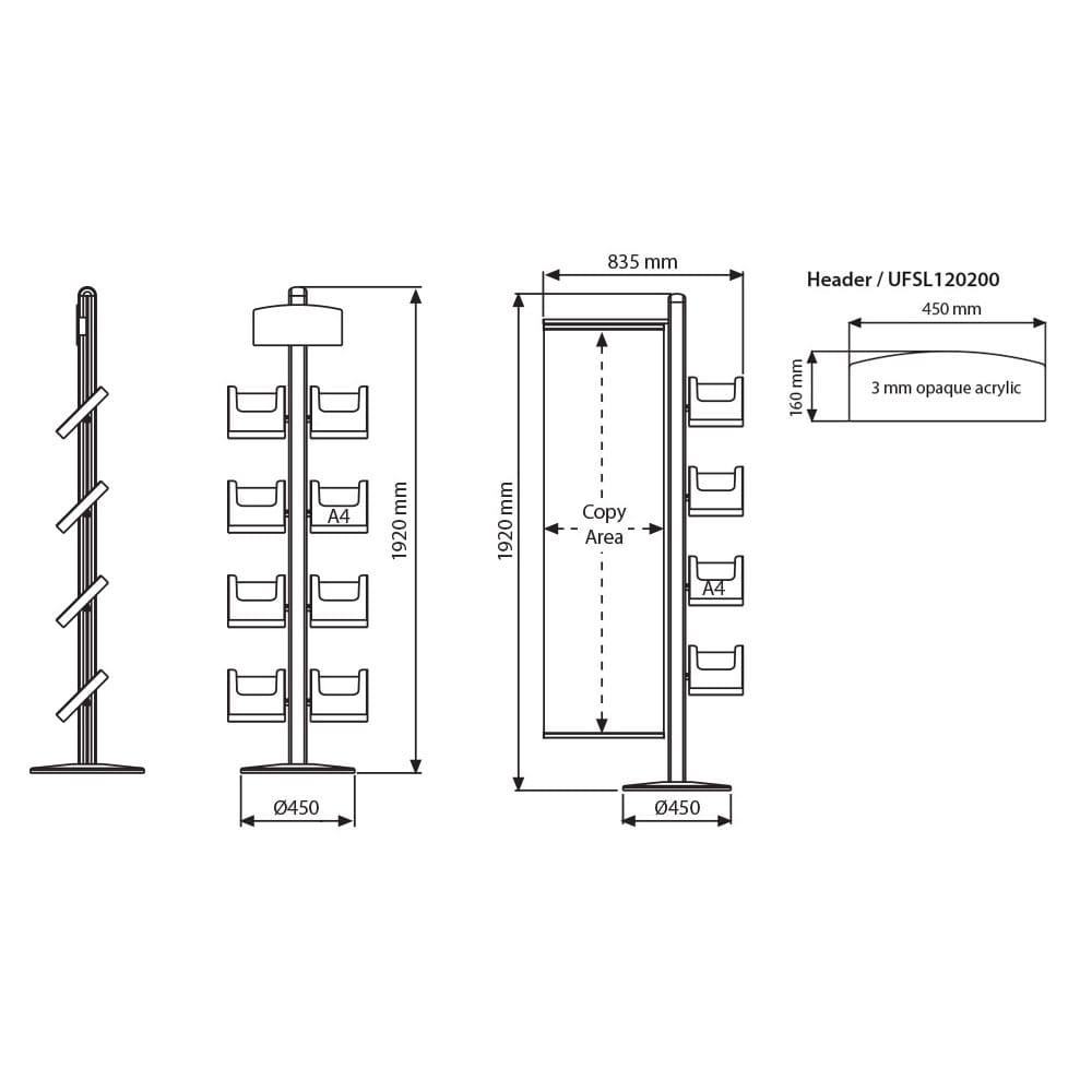 Leaflet Broşür Set Çift Sıra 13 Leaflet Broşür Set Çift Sıra