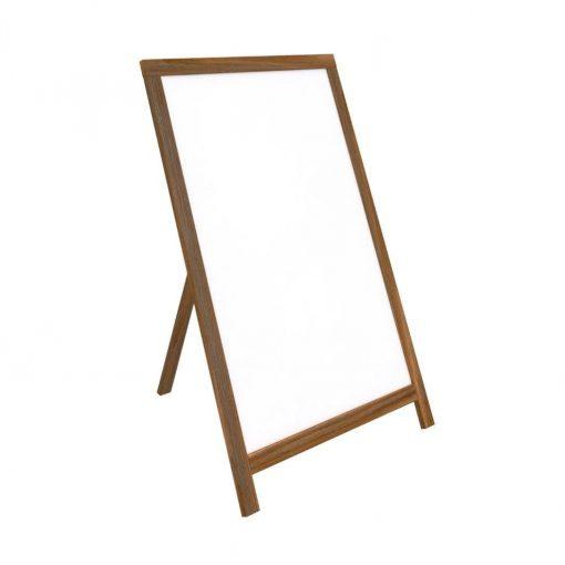 Ahşap Ayaklı Yazı Tahtası 60x85cm – Beyaz