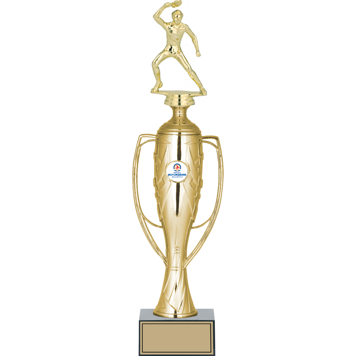 Masa Tenisi Erkek Figürlü Kupalar 43, 40, 38 cm | FG-026 - 43