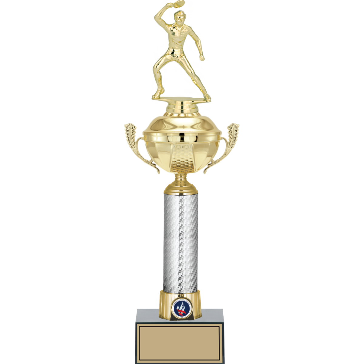 Masa Tenisi Erkek Figürlü Kupalar 45, 42, 40 cm | FG-058 - 45