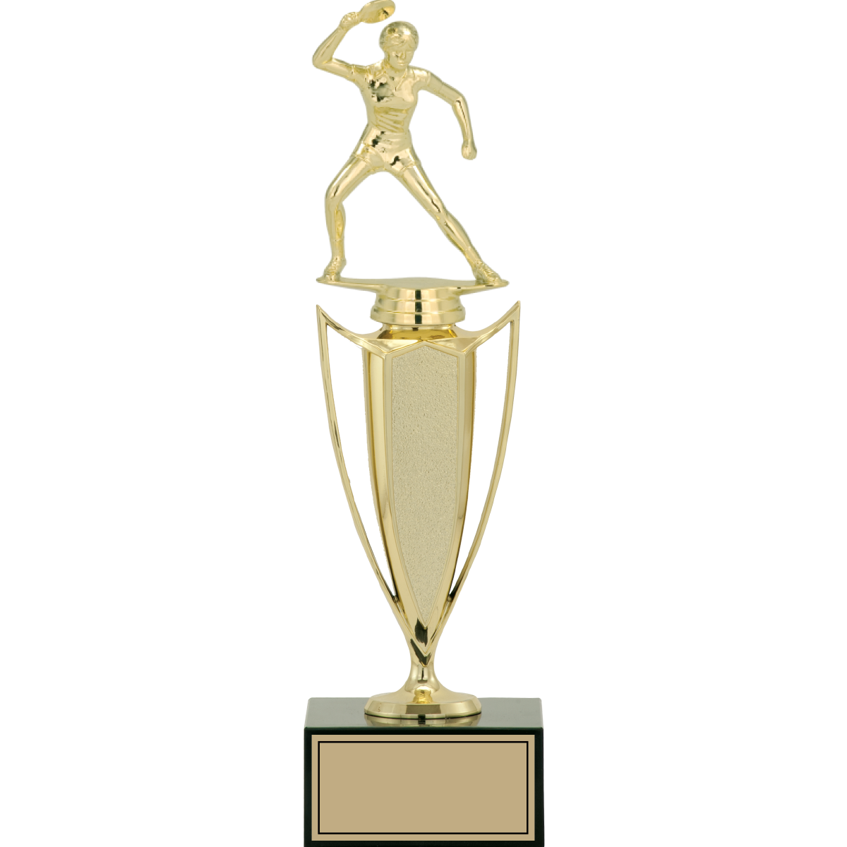 Masa Tenisi Kadın Figürlü Kupalar 34, 32, 29 cm | FG-039 - 34