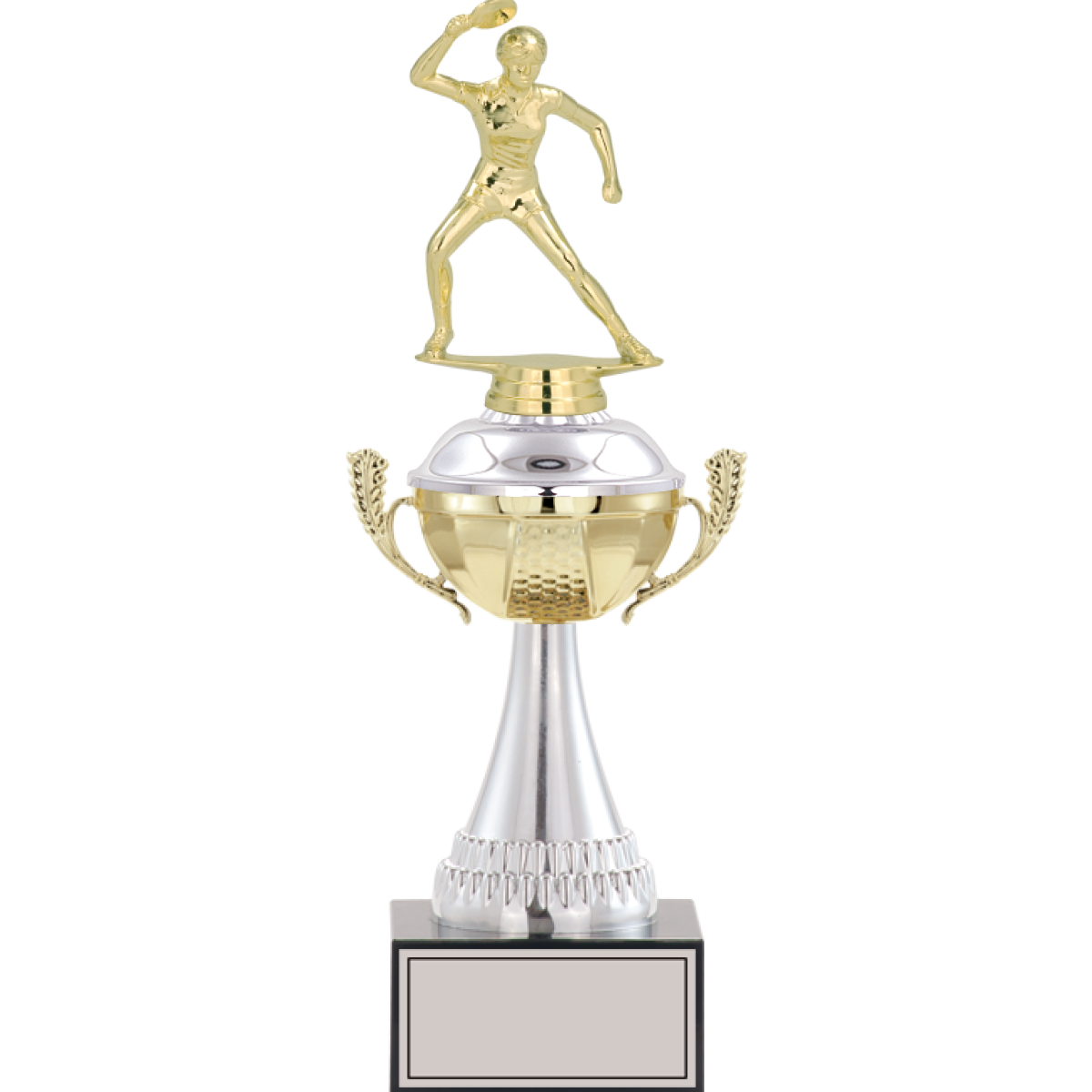 Masa Tenisi Kadın Figürlü Kupalar 35, 32, 30 cm | FG-046 - 35