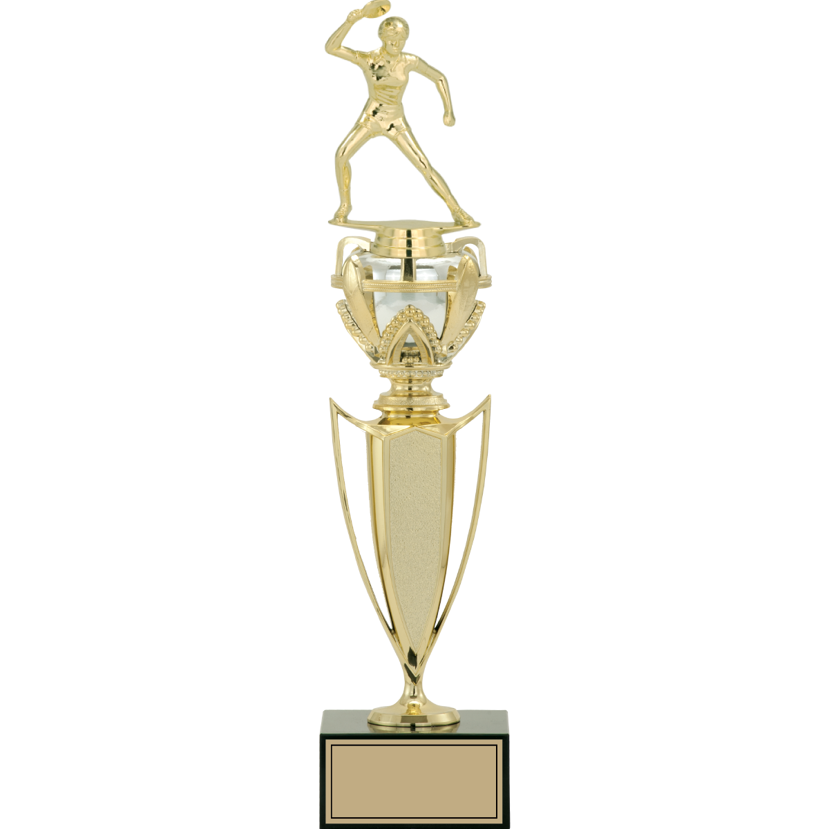 Masa Tenisi Kadın Figürlü Kupalar 42, 40, 37 cm | FG-044 - 42