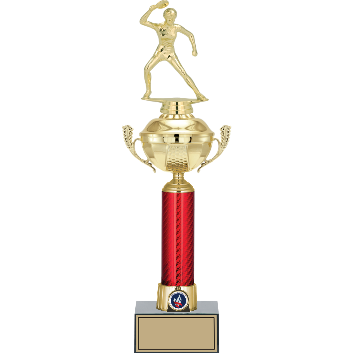 Masa Tenisi Kadın Figürlü Kupalar 45, 42, 40 cm | FG-054 - 45