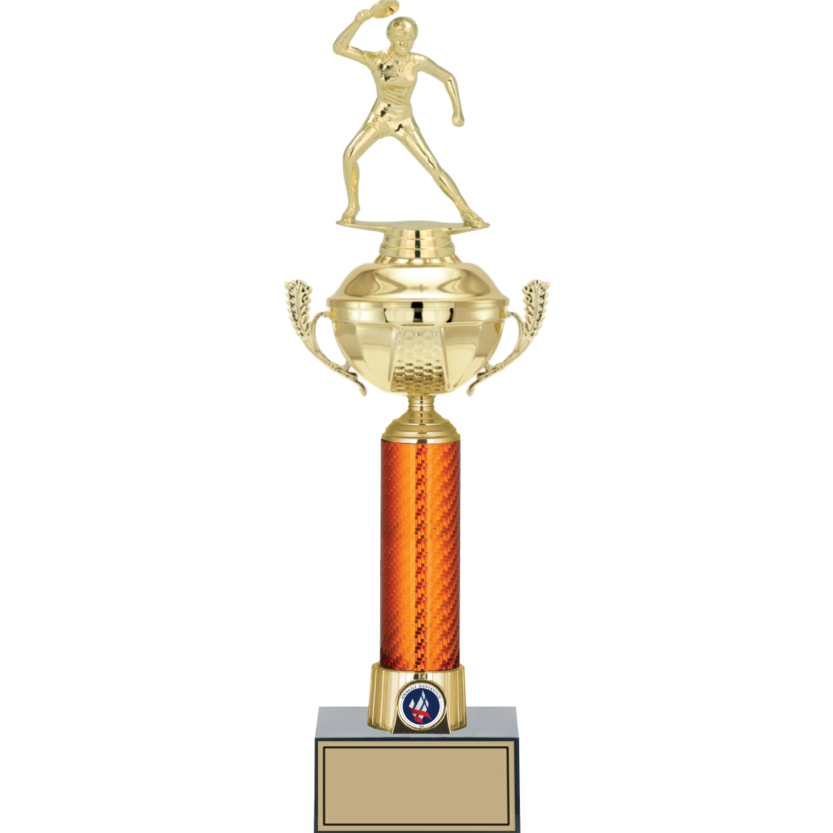 Masa Tenisi Kadın Figürlü Kupalar 45, 42, 40 cm | FG-056 - 45