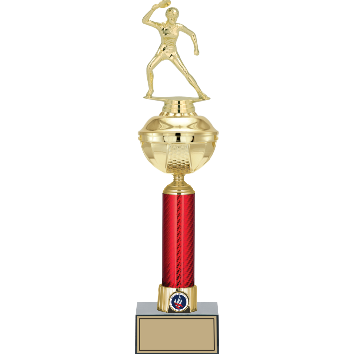 Masa Tenisi Kadın Figürlü Kupalar 45, 42, 40 cm | FG-053 - 45