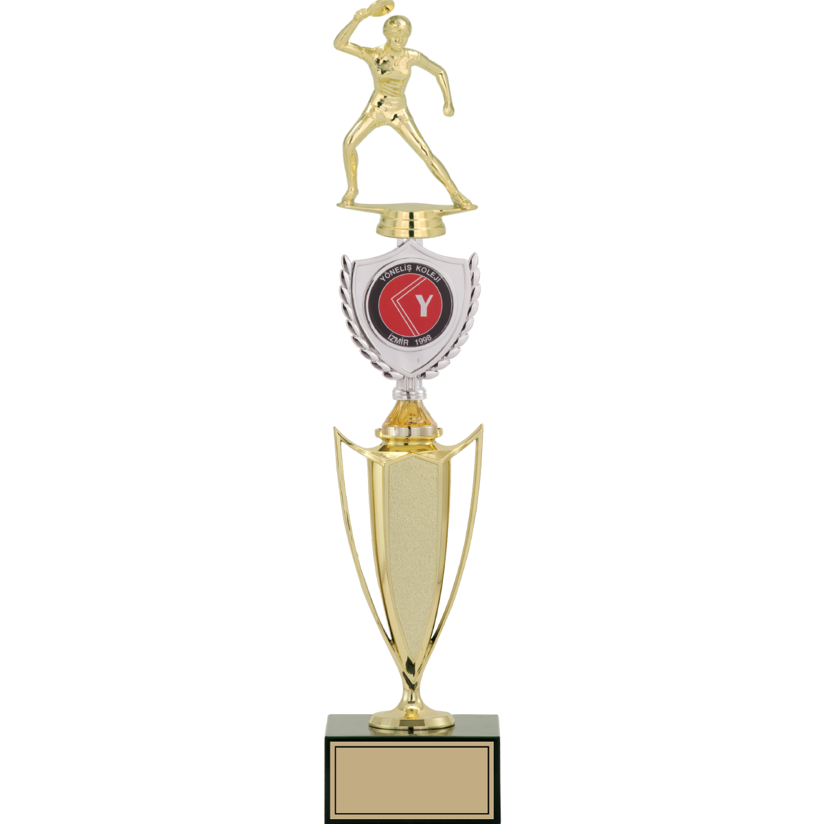 Masa Tenisi Kadın Figürlü Kupalar 46, 44, 41 cm | FG-042 - 46