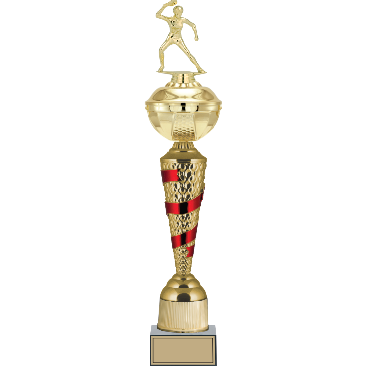 Masa Tenisi Kadın Figürlü Kupalar 57, 52, 48 cm | FG-077 - 57