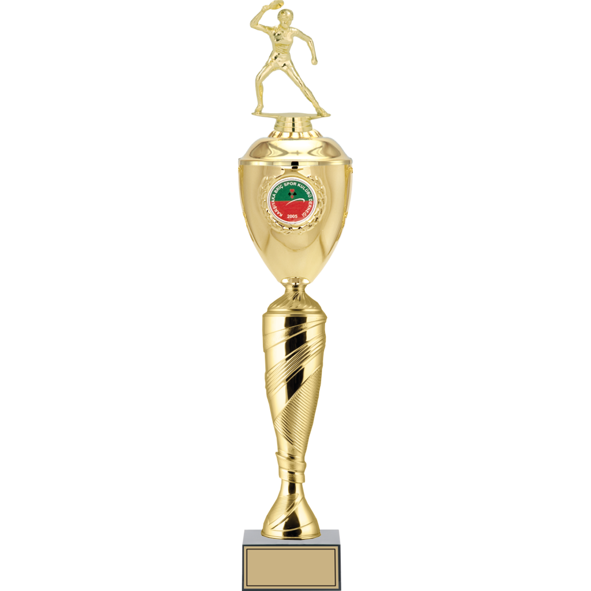 Masa Tenisi Kadın Figürlü Kupalar 62, 59, 54 cm | FG-081 - 62