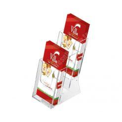 Masaüstü Broşürlük 3 Katlı 1/3 A4 (10,5x21cm)