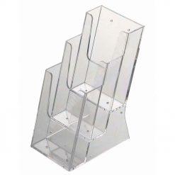Masaüstü Broşürlük 3 Katlı 1/3 A4 (10,5x21cm)