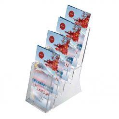 Masaüstü Broşürlük 4 Katlı 1/3 A4 (10,5x21cm)