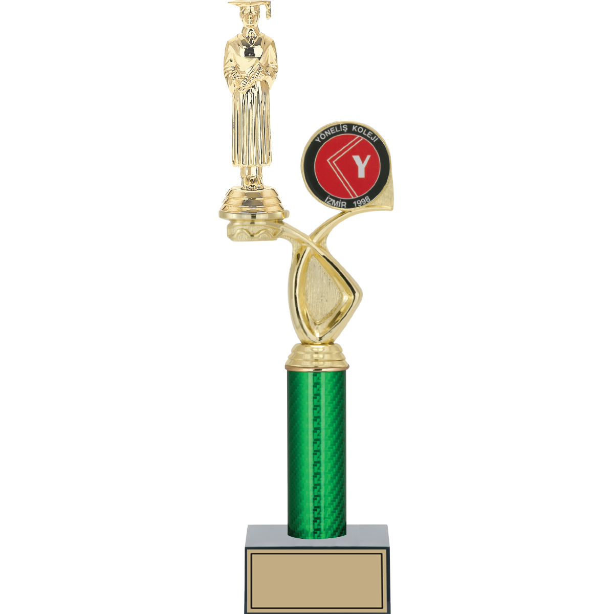 Mezuniyet Erkek Figürlü Kupalar 40, 37, 35 cm | FG-018 - 40