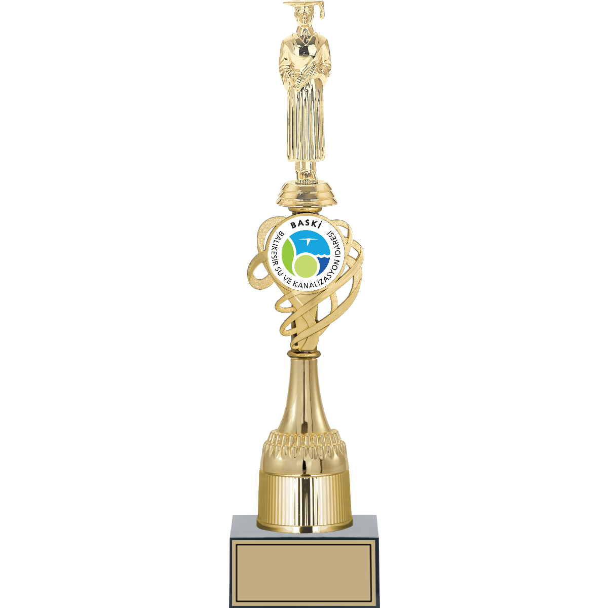 Mezuniyet Erkek Figürlü Kupalar 40, 37 cm | FG-033 - 40