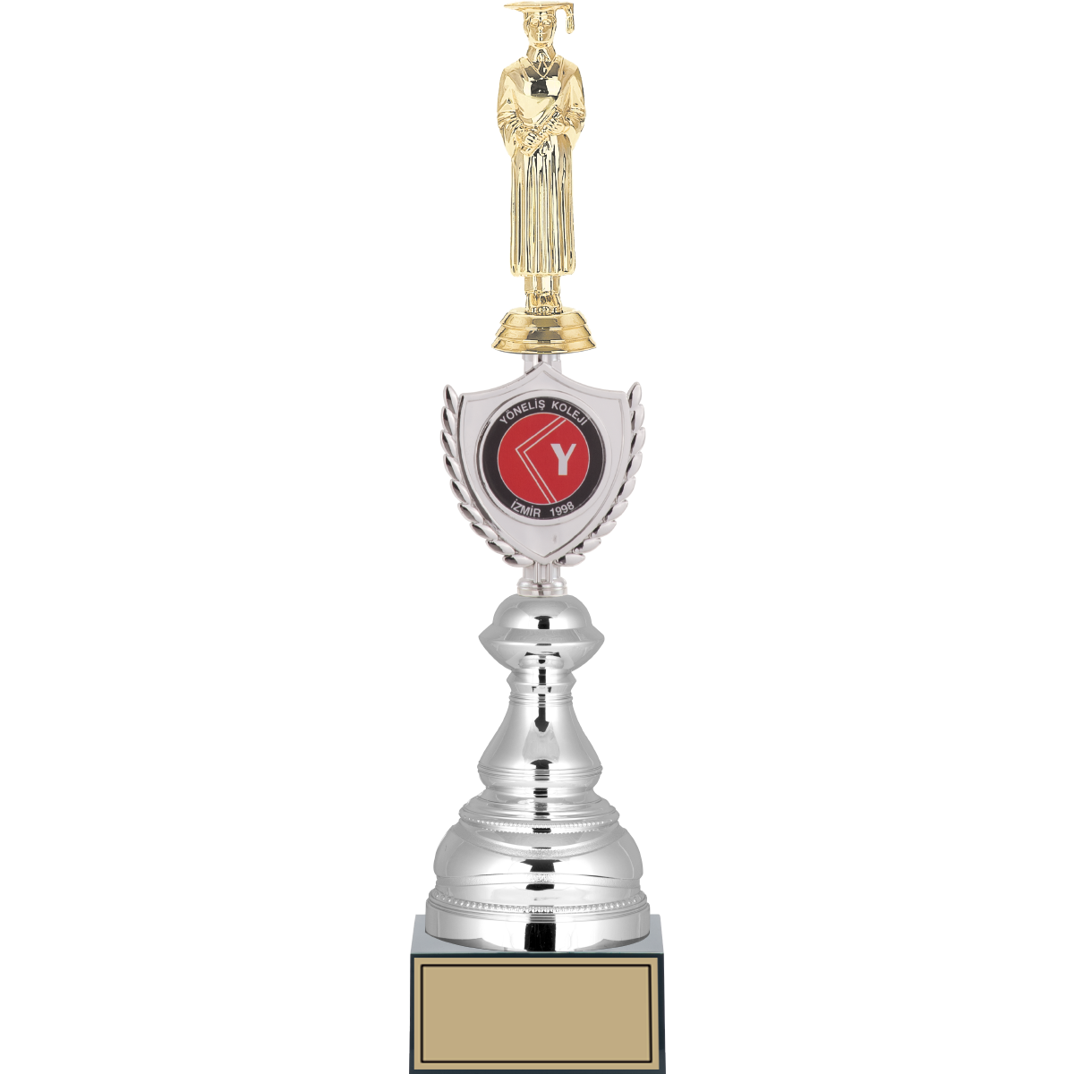 Mezuniyet Erkek Figürlü Kupalar 42, 41, 39 cm | FG-035 - 42
