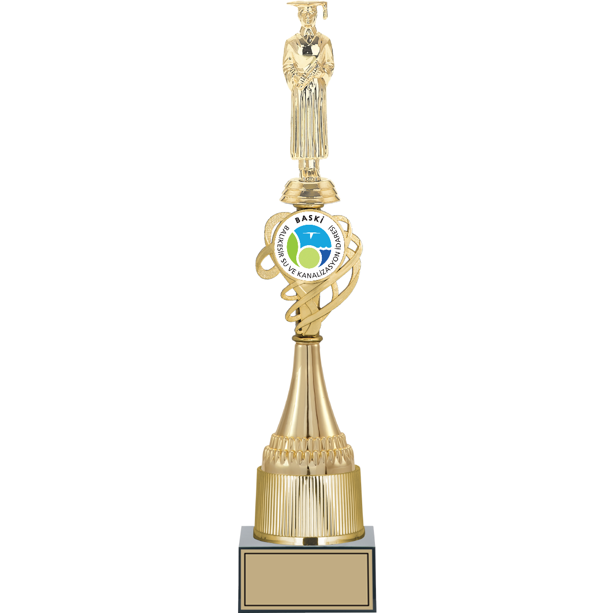 Mezuniyet Erkek Figürlü Kupalar 43, 40, 37 cm | FG-036 - 43