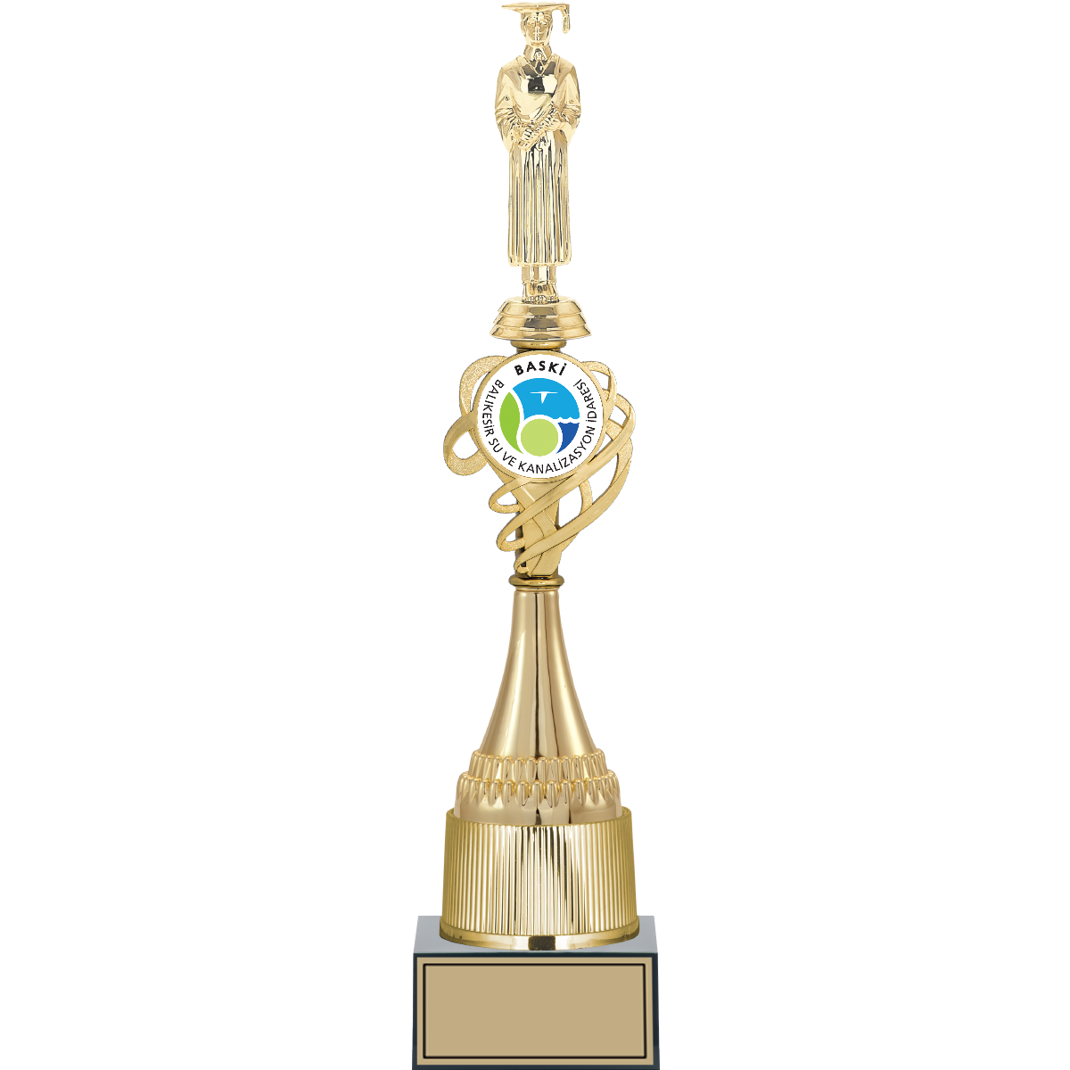 Mezuniyet Erkek Figürlü Kupalar 43 cm | FG-033