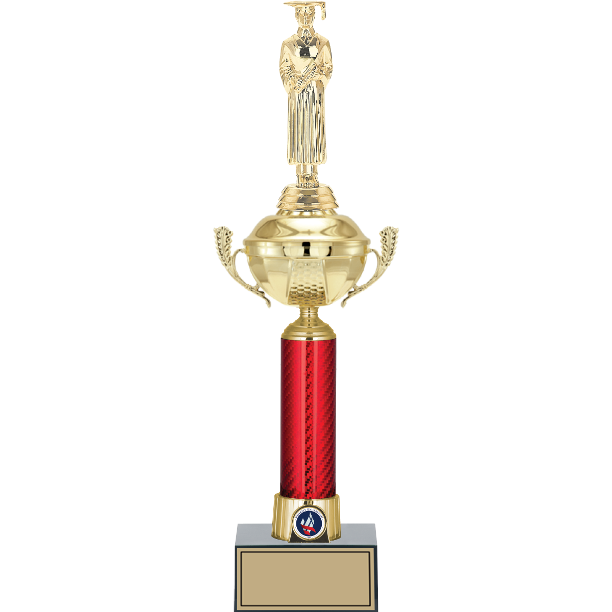 Mezuniyet Erkek Figürlü Kupalar 46, 43, 41 cm | FG-054 - 46