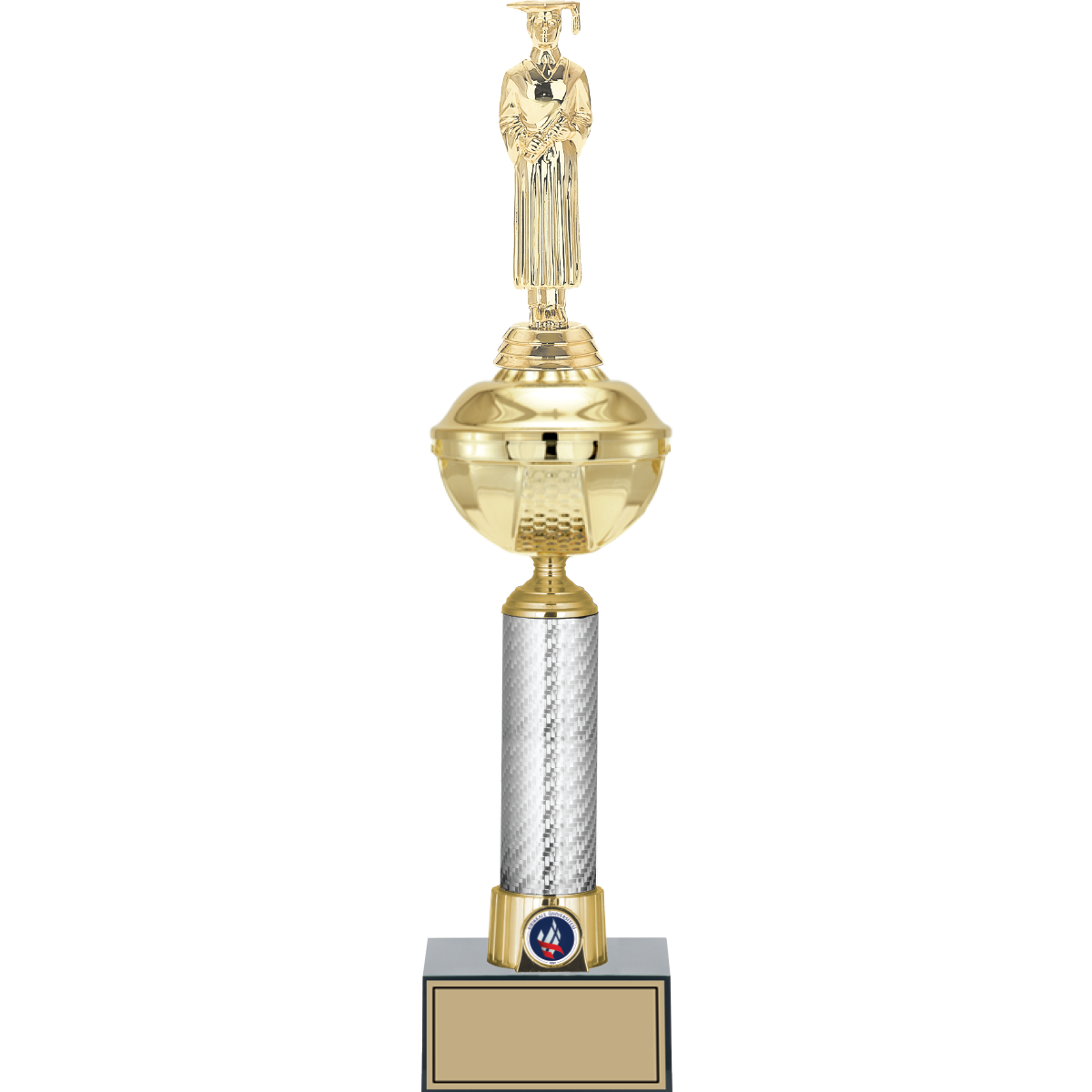 Mezuniyet Erkek Figürlü Kupalar 46, 43, 41 cm | FG-057 - 46