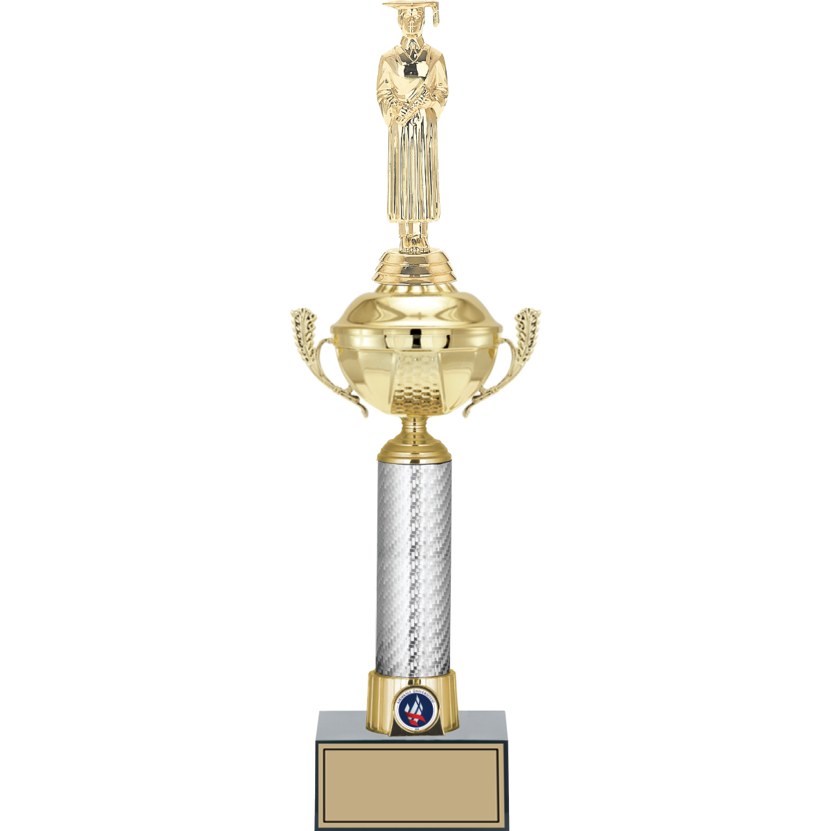 Mezuniyet Erkek Figürlü Kupalar 46, 43, 41 cm | FG-058 - 46