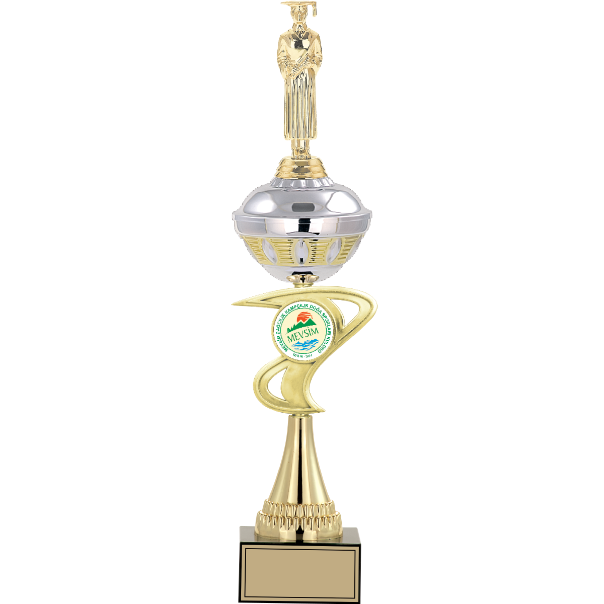 Mezuniyet Erkek Figürlü Kupalar 50, 46, 44 cm | FG-065 - 50