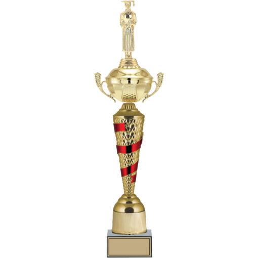Mezuniyet erkek figürlü logo baskılı kupa 58 cm