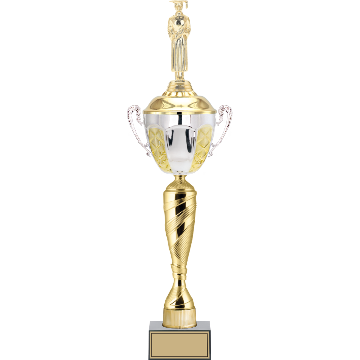 Mezuniyet Erkek Figürlü Kupalar 61, 55 cm | FG-088 - 61