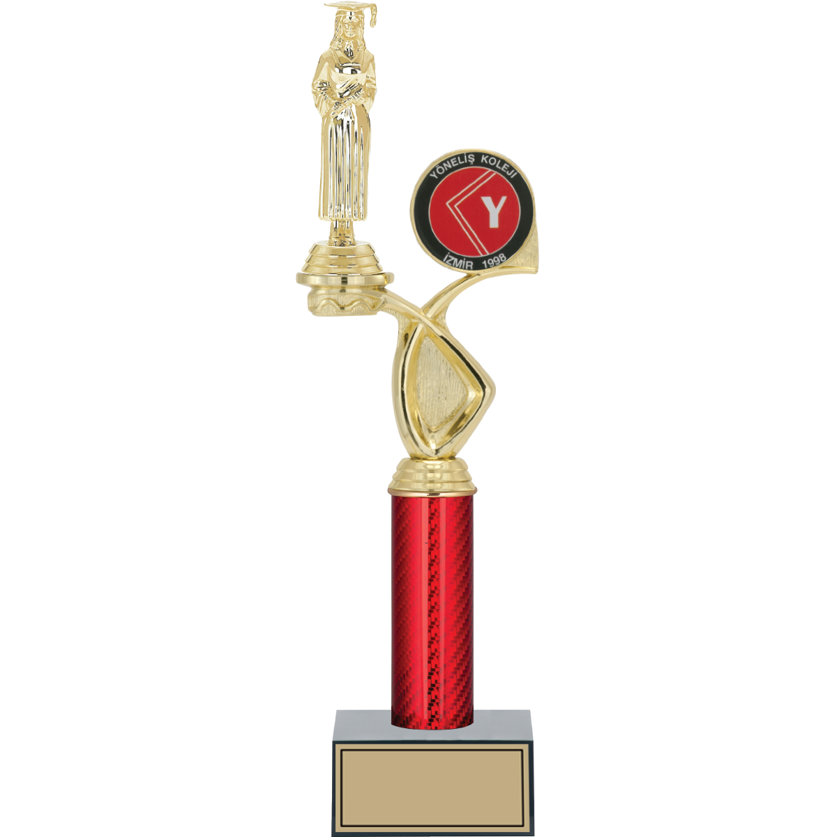 Mezuniyet Kadın Figürlü Kupalar 40, 37, 35 cm | FG-016 - 40