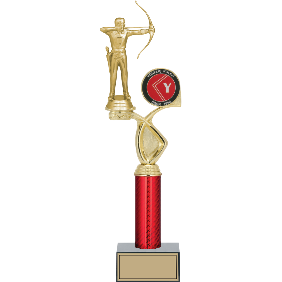 Okçu Figürlü Kupalar 40, 38, 35 cm | FG-016 - 40