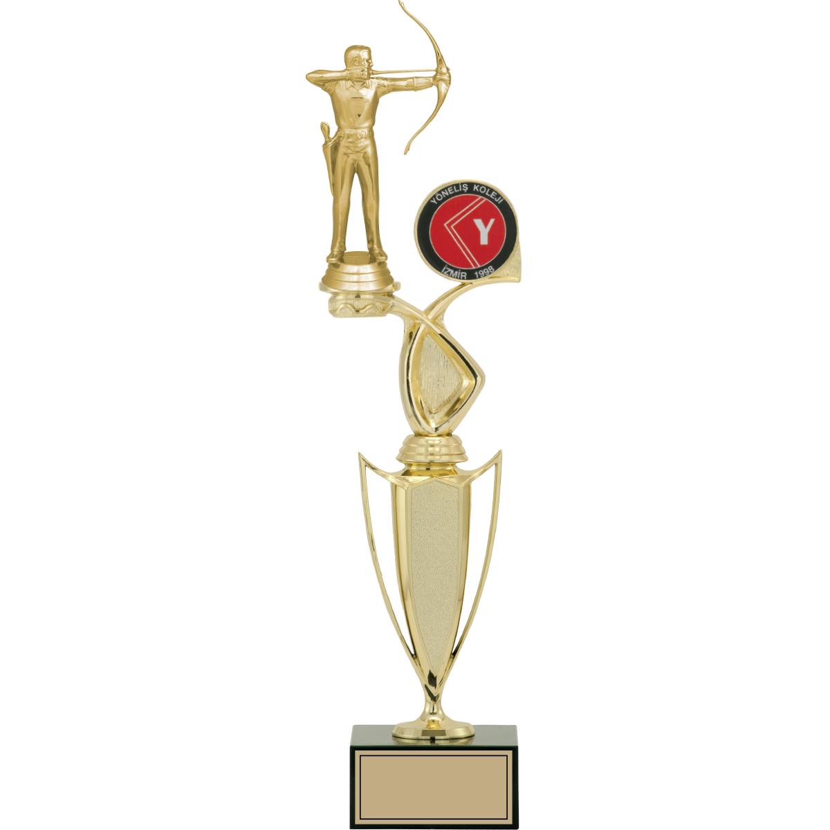 Okçu Figürlü Kupalar 45, 43, 40 cm | FG-043 - 45