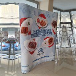 Örümcek Stand 2 Panel Oval (3×2) Hardcase