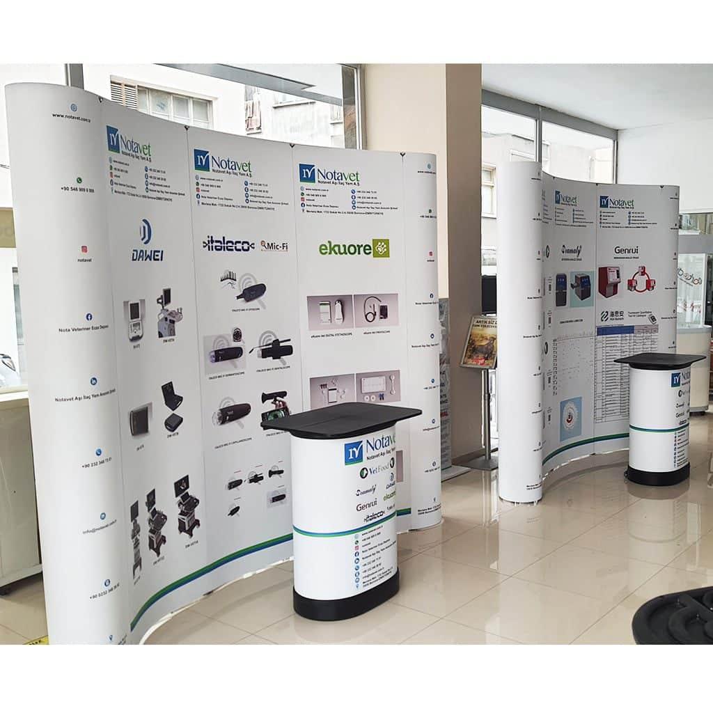 Örümcek Stand 3 Panel Oval (3×3) Hardcase 8 Örümcek Stand 3 Panel Oval (3×3) Hardcase