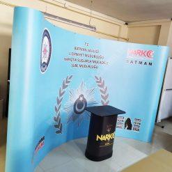 Örümcek Stand 5 Panel Oval (3×5) Hardcase